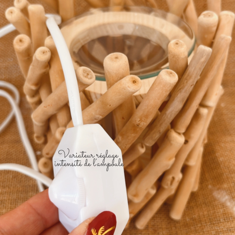 Diffuseur par chaleur douce en bois Calorya