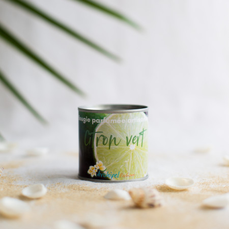 Bougie parfumée citron vert vegan 120G