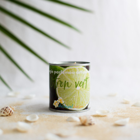 Bougie parfumée citron vert vegan 240G