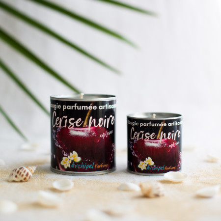 Cerise Noire bougie parfumée 240 et 120g