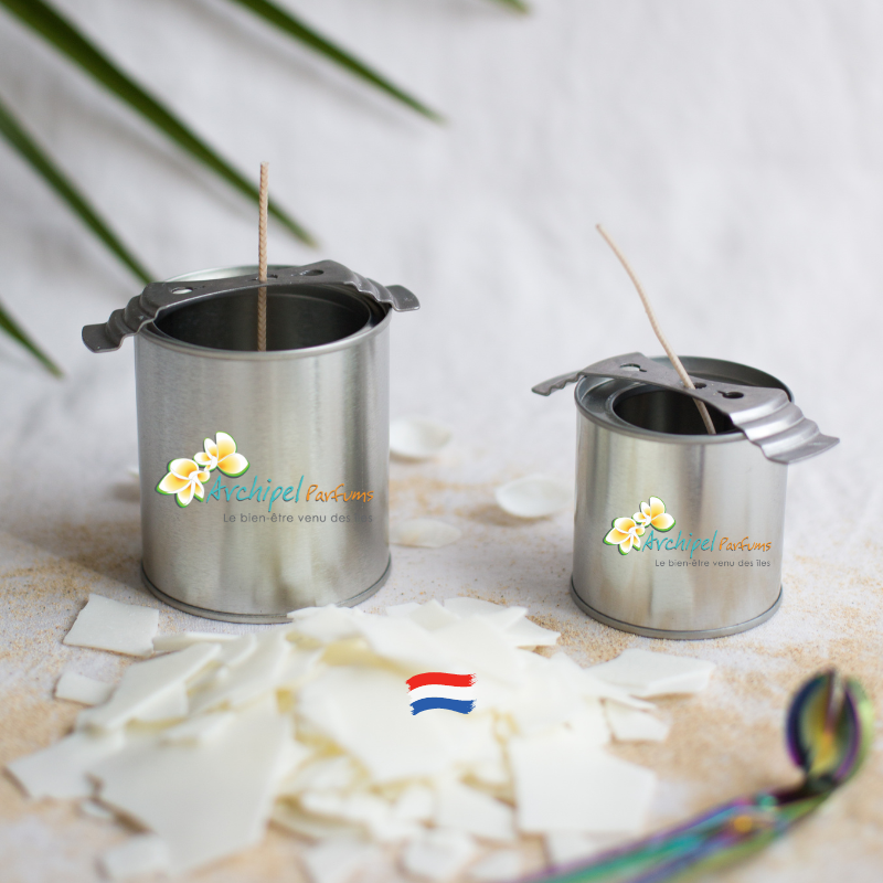 Bougie végétale huile essentielle Niaouli cire de soja