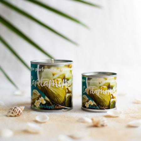 Bougie artisanale Cardamome fait main