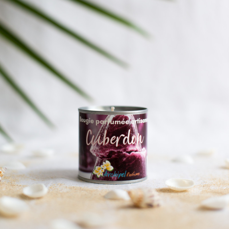 Bougie parfumée Cuberdon cire végétale 120Gr