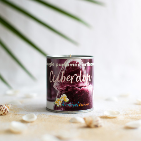 Bougie parfumée Cuberdon cire végétale 240Gr