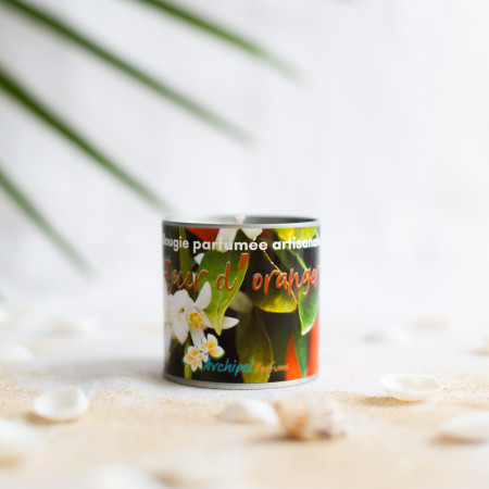 Fleur d'oranger bougie parfumée 120G bougie artisanale