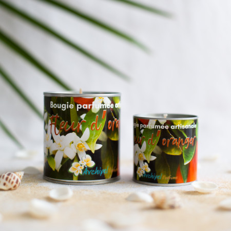 Fleur d'oranger bougie parfumée 120 et 240G