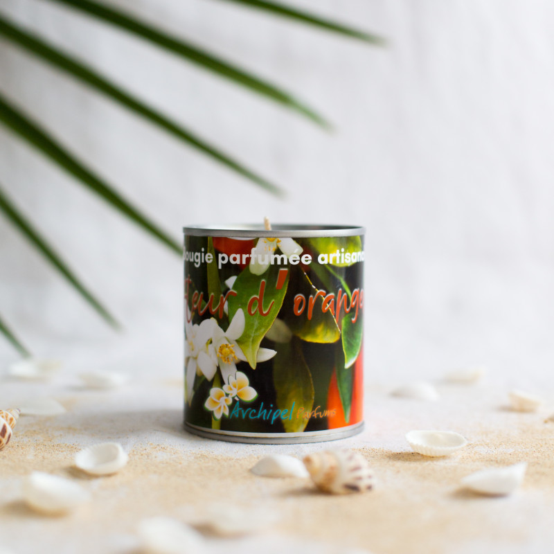 Fleur d'oranger bougie parfumée 240G bougie artisanale