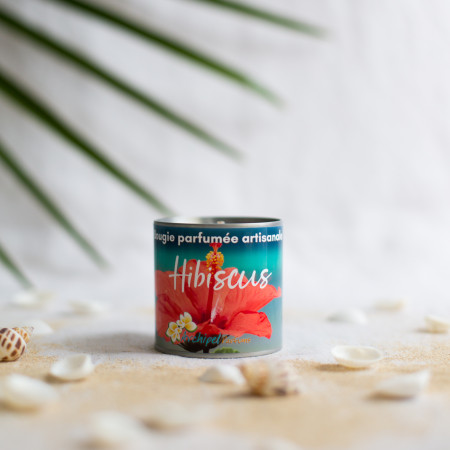 Bougie parfumée HIBISCUS 120g