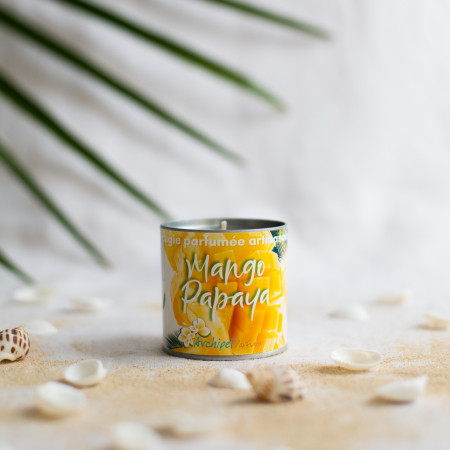 Bougie parfumée Mangue Papaye 120G