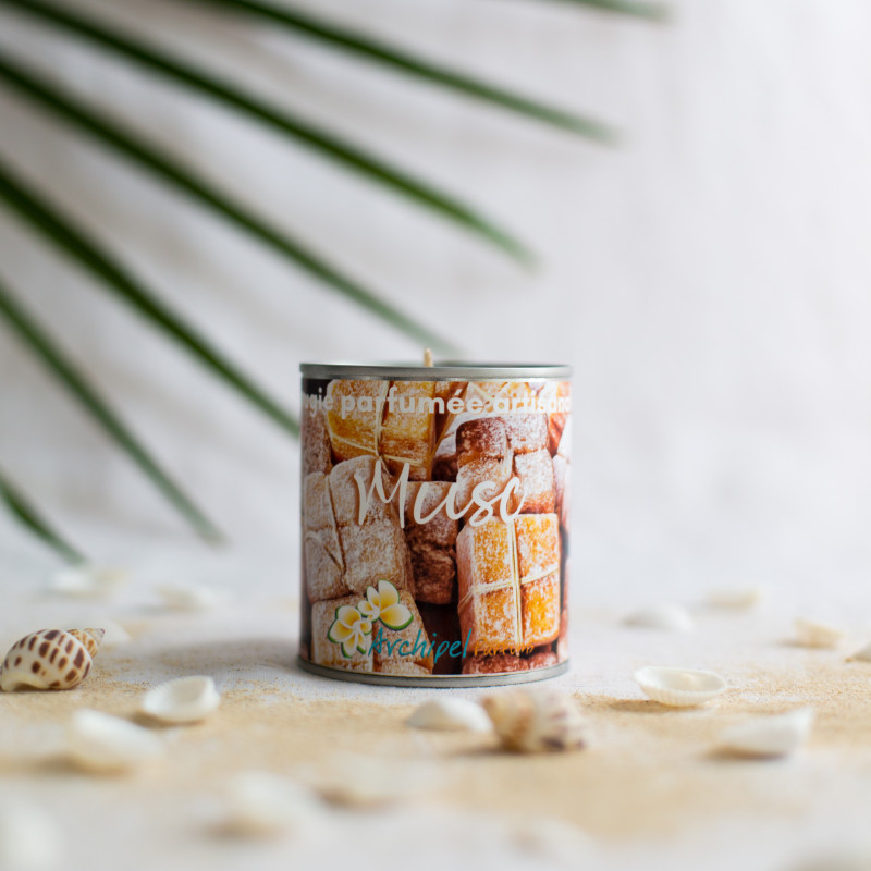 Bougie artisanale Musc 120 et 240 g