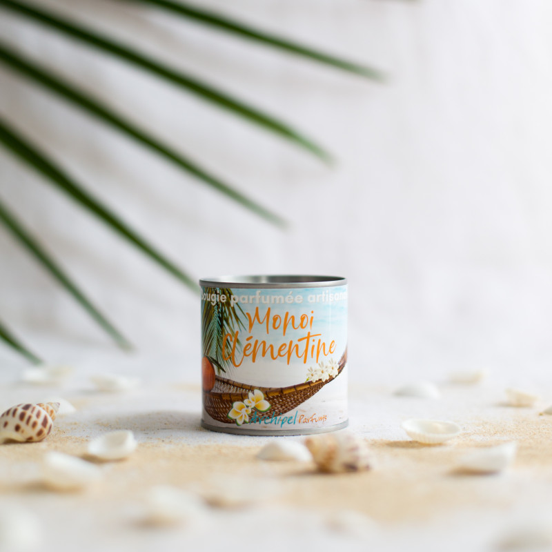 Bougie parfumée monoï clémentine 120G
