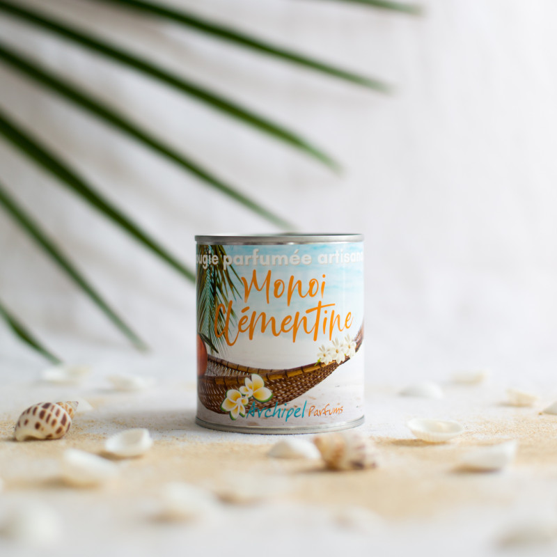 Bougie parfumée monoï clémentine 240G