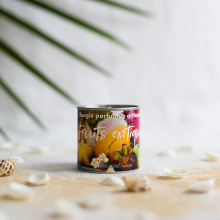 Bougie artisanale Fleurs des iles 120g