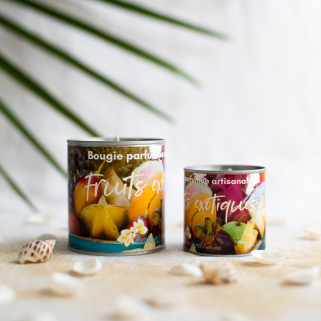 Bougie artisanale Fleurs des iles