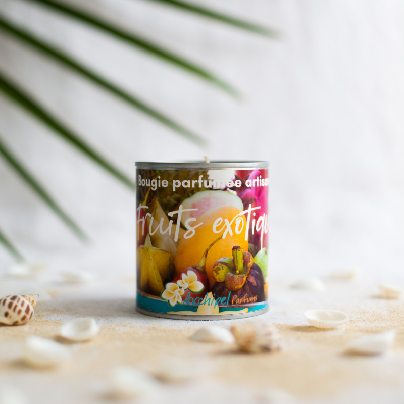 Bougie artisanale Fleurs des iles 240g