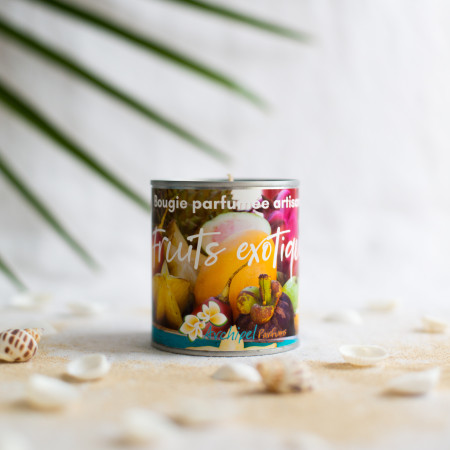 Bougie artisanale Fleurs des iles 240g