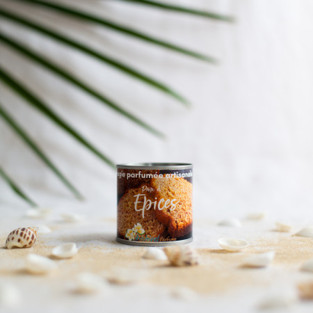 Bougie artisanale Pain d'Epices 120G