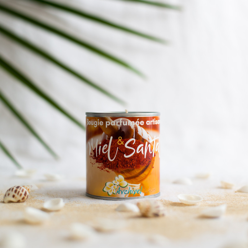 Bougie parfumée Miel Santal 240G