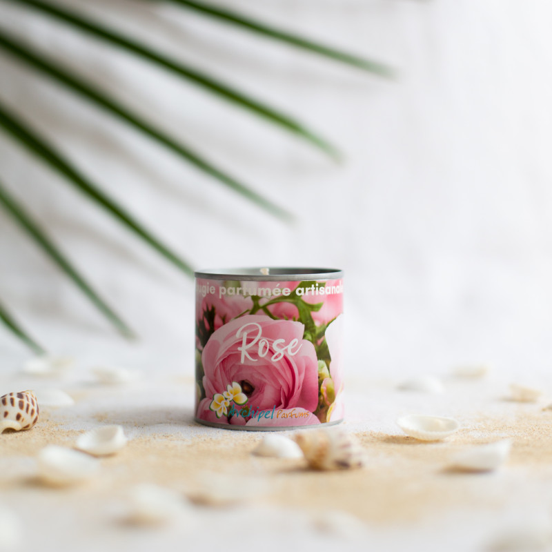 Bougie parfumée Rose 120G