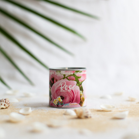 Bougie parfumée Rose 120G
