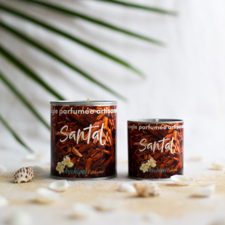 Bougie parfumée Santal 120 et 240G