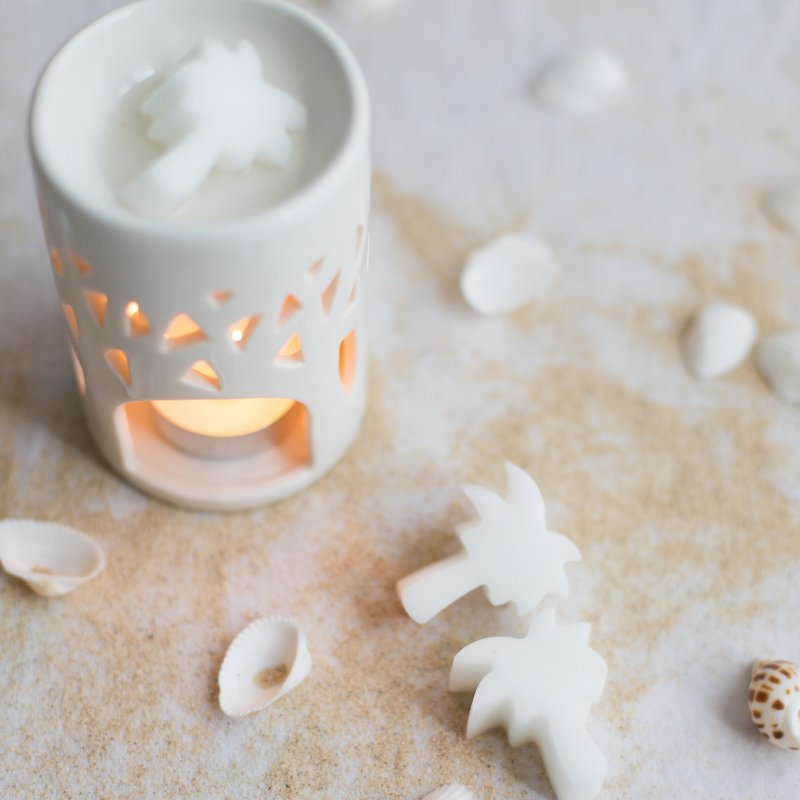 Fondants parfumés à la fleur d'oranger pour brûle parfum