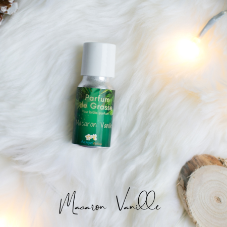 Concentré de parfum de Grasse Macaron Vanille