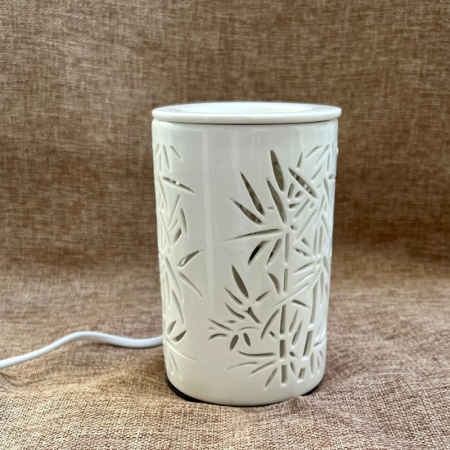 Diffuseur par chaleur douce calorya 5 bambou - brule-parfum