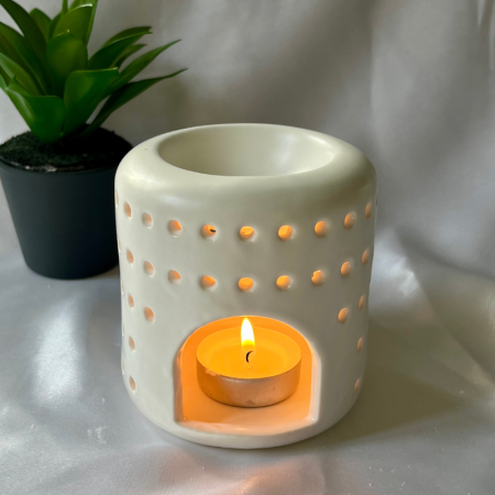 Brule parfum céramique coliséo BLANC