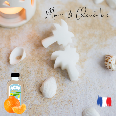 Fondants parfumés monoï clémentine