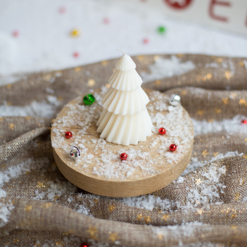 Bougie décorative de Noël SAPIN