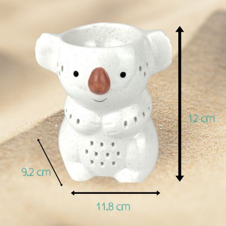 Brule parfum koala blanc dimensions