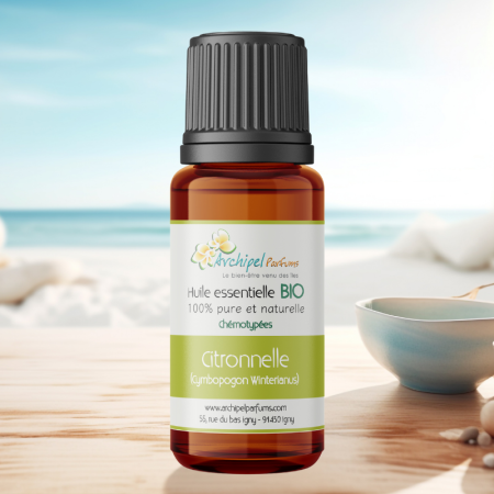 Huile essentielle de Citronnelle bio