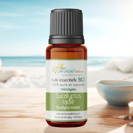 Huile essentielle d'eucalyptus radié bio