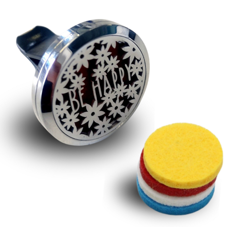 Diffuseur huile essentielle voiture clip
