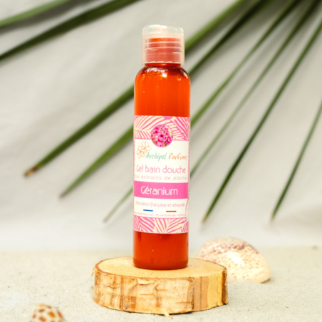 Gel douche naturel Géranium 100ml