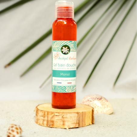 Gel douche monoi artisanal 100ml