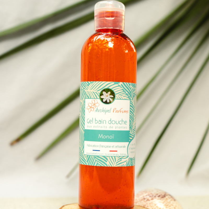 Gel douche monoi artisanal 250ml