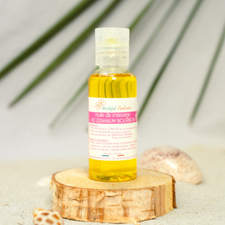 Huile de soins géranium bourbon bio