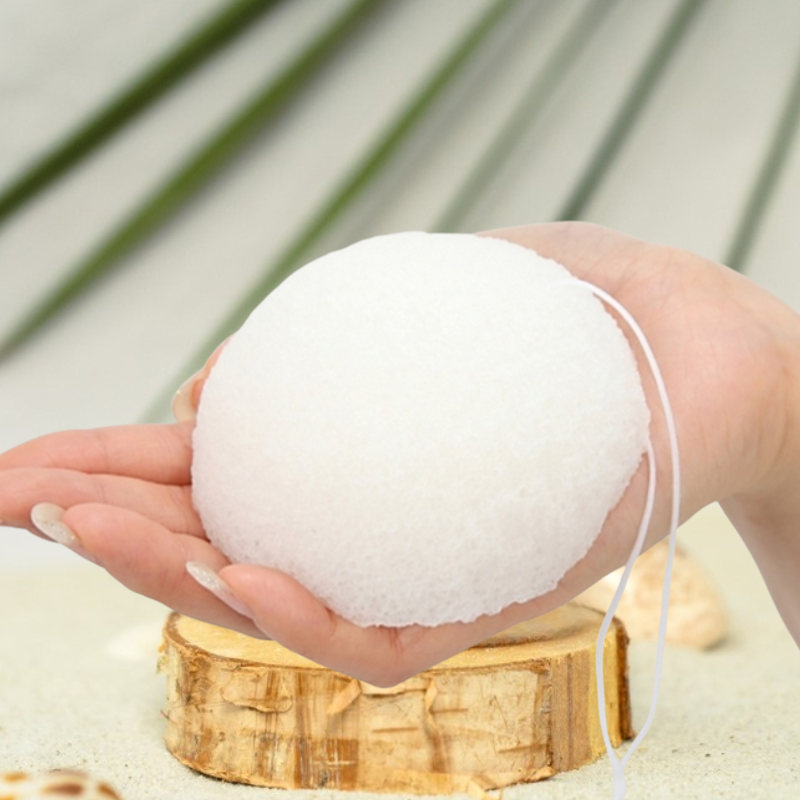 Eponge konjac biodégradable