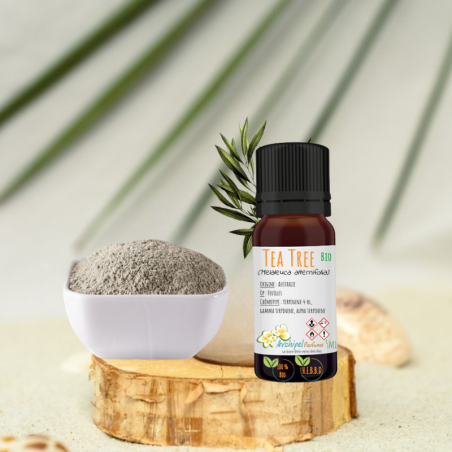 Argile verte fine et HE Tea Tree