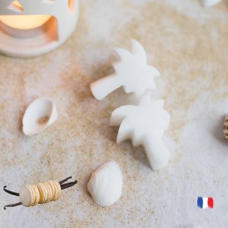 Fondants parfumés macaron vanille pour brule parfum