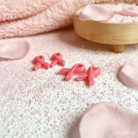 Rubans fondants parfumés octobre rose