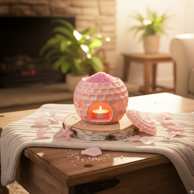 Fondants parfumés décoration Octobre Rose