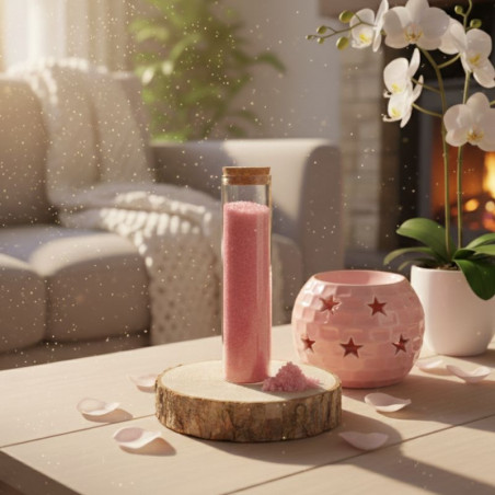 Fondants parfumés sables décoration Octobre Rose