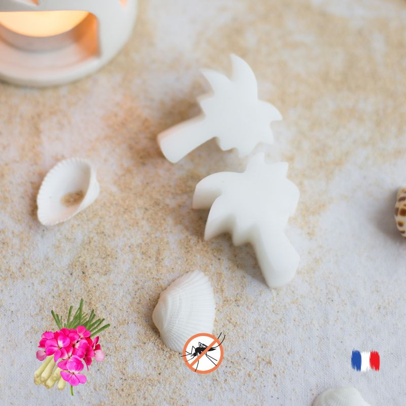 Fondants parfumés anti-moustiques pour brûle-parfum