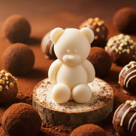 fondant parfumé ourson truffe chocolat