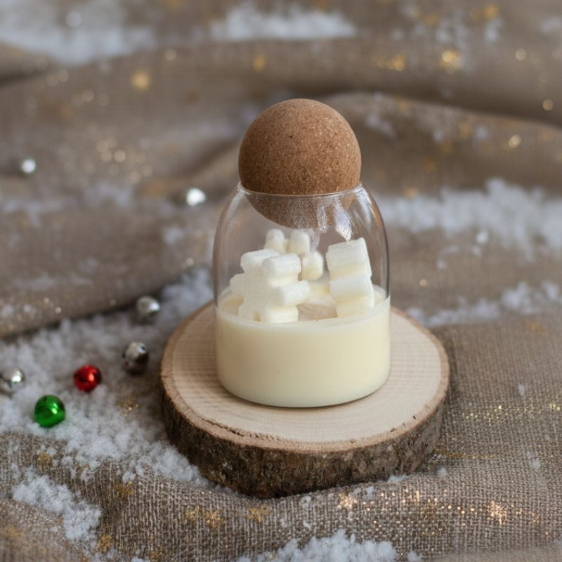 Fondants et bougies parfumés de Noël