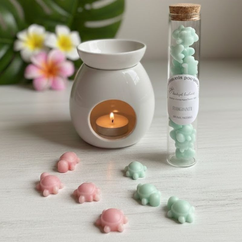 Tortues en fondants parfumés