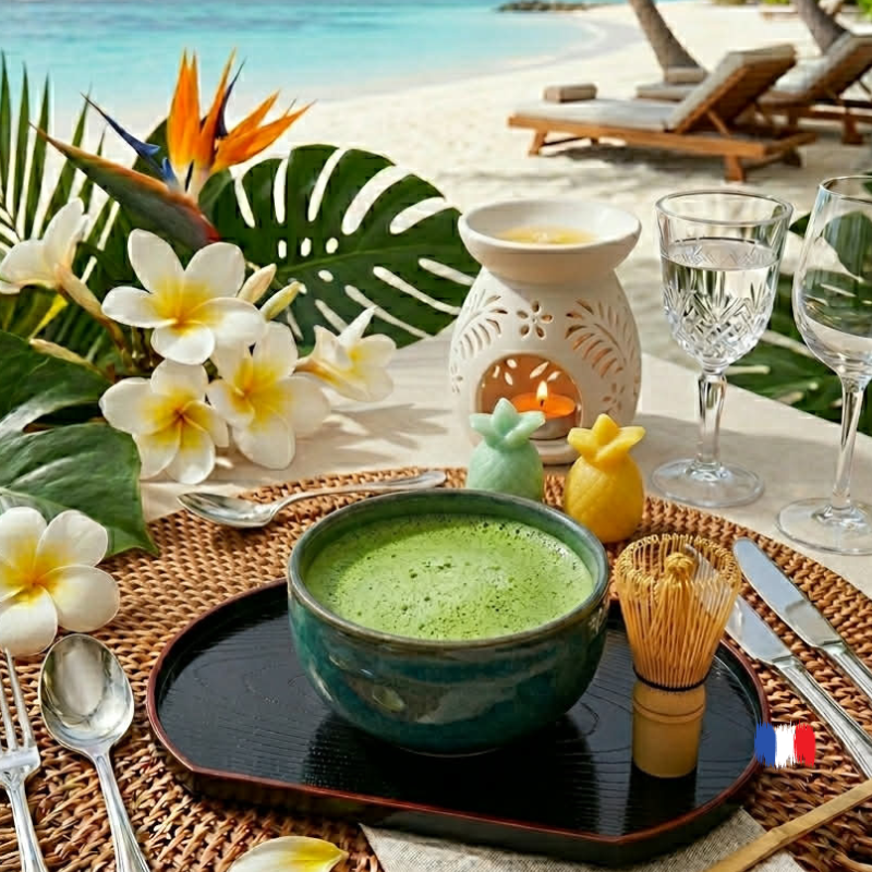 Fondant parfumé thé matcha